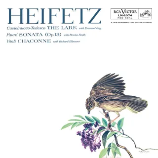 Jascha Heifetz The Lark (LP)