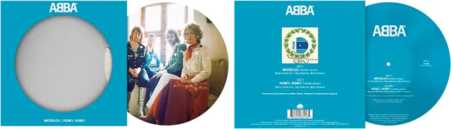 ABBA Waterloo/Honey Honey (Svensk) - LTD (7") 
