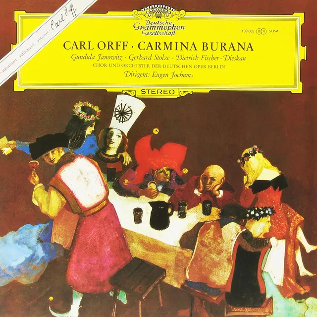 Berlin Opera Orchestra Orff: Carmina Burana (LP) 