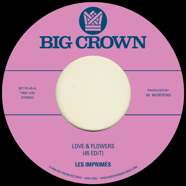 Les Imprimés Love & Flowers (45 Edit)/You (7") 