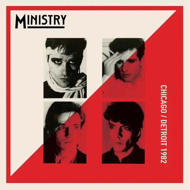 Ministry Chicago/Detroit 1982 - LTD (LP) 