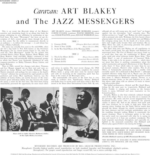 Art Blakey & The Jazz Messengers Caravan - LTD (LP) 