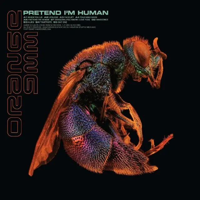 Orange 9mm Pretend I'm Human (LP) 