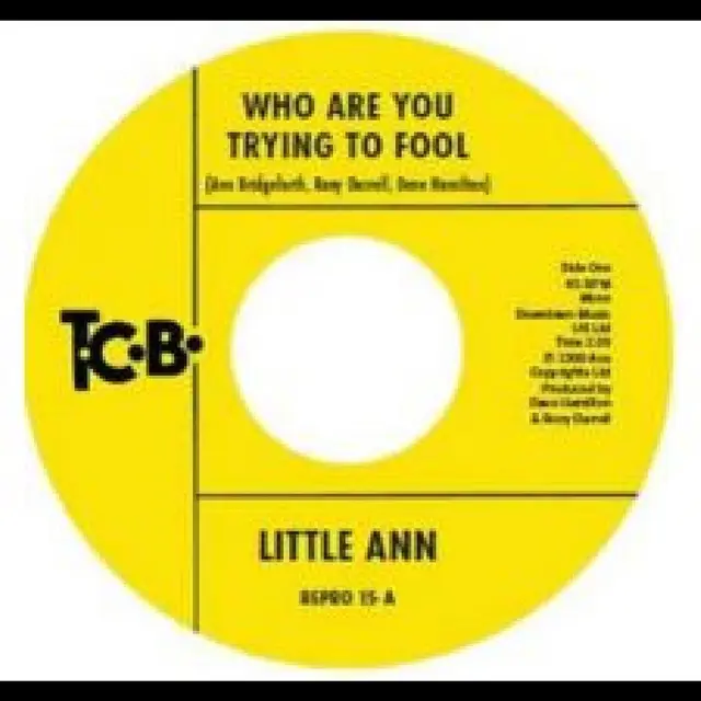 Little Ann Who Are You Trying To Fool/The… (7") 