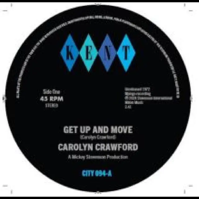 Carolyn Crawford Get Up And Move/Sugar Boy (7") 