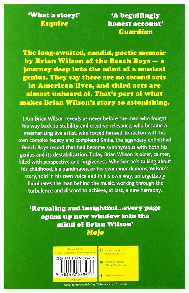 Brian Wilson I Am Brian Wilson (BOK) 