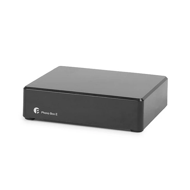 Pro-Ject Phono Box E, Svart Budsjett MM RIAA-trinn 