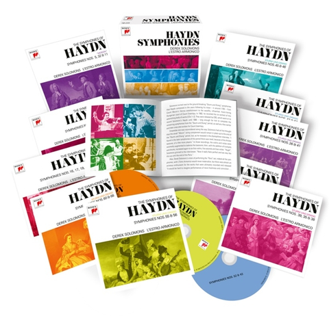 Derek Solomons Haydn Symphonies (18CD) 