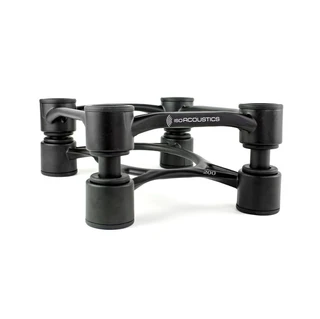 IsoAcoustics Aperta 200, svart Isolasjonsstativ, opptil 34 kg, pr par