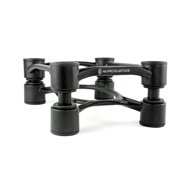 IsoAcoustics Aperta 200, svart Isolasjonsstativ, opptil 34 kg, pr par 