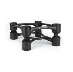IsoAcoustics Aperta, svart Isolasjonsstativ, opptil 15,9 kg, pr par