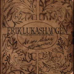 Erik Lukashaugen Av En Sliters Memoarer (CD)