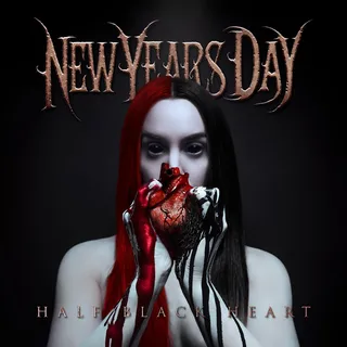 New Years Day Half Black Heart (CD)