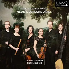 Daniel Sæther &amp; Ensemble C4 Handel: Neun Seutsche Arien (CD)