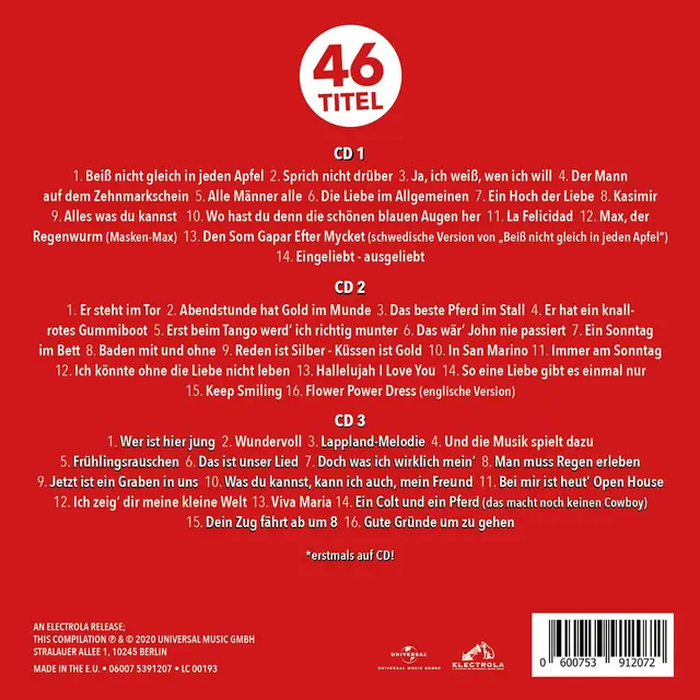 Wenche Myhre Electrola…Das Ist Musik! (3CD) 