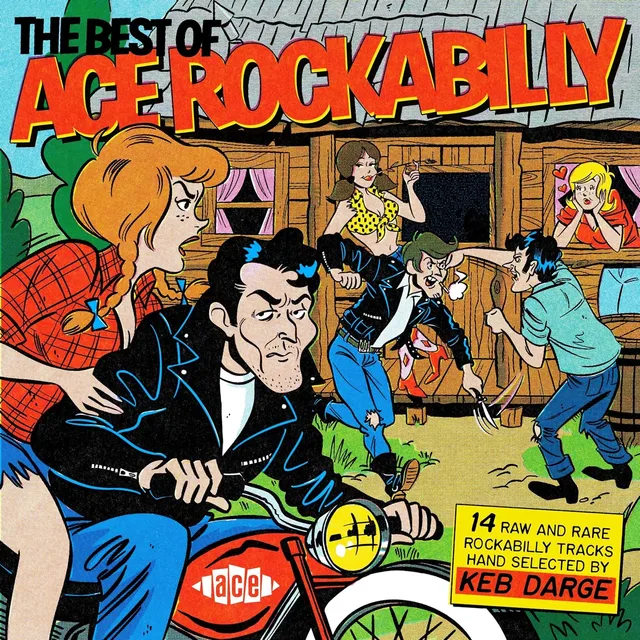 Diverse Artister The Best Of Ace Rockabilly (LP) 