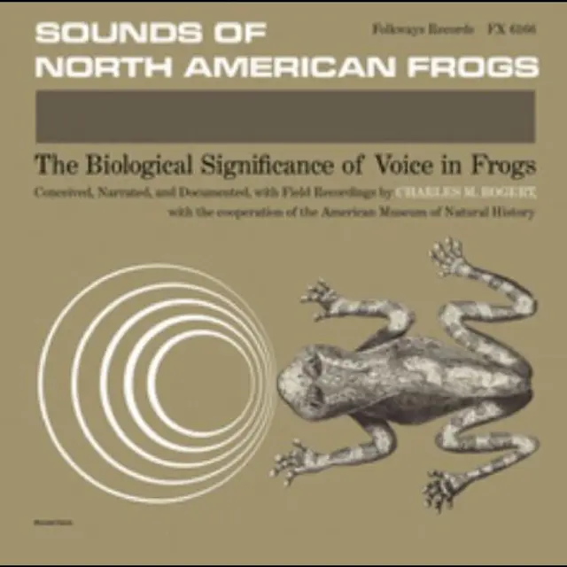 Charles M. Bogert Sounds Of North American Frogs (LP) 