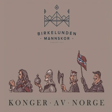 Birkelunden Mannskor Konger av Norge (LP) 
