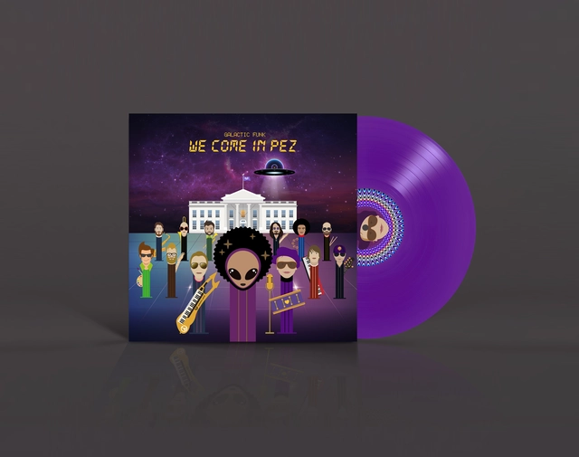 Galactic Funk We Come In PEZ (LP) 