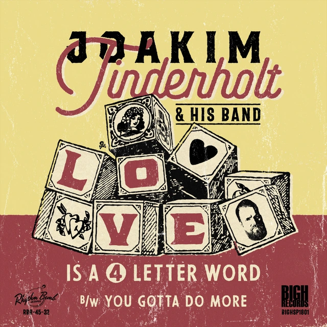 Joakim Tinderholt & His Band Love Is A 4 Letter Word (7") 