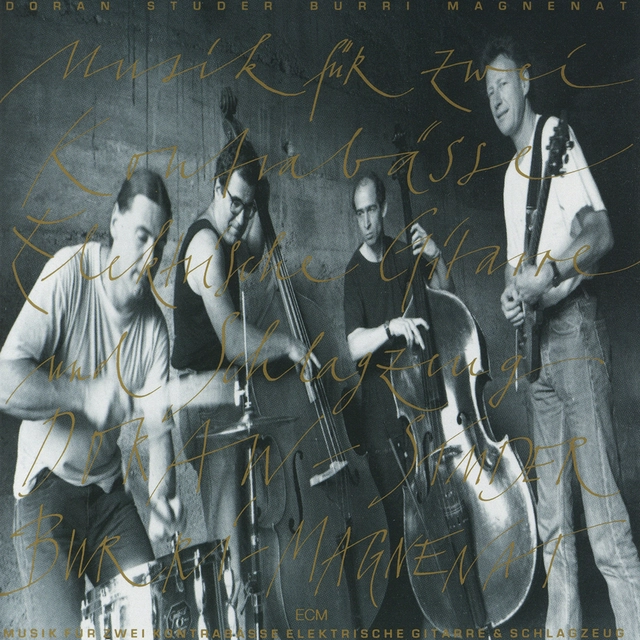 Doran/Studer/Burri/Magnenat Musik für Zwei Kontrabasse (LP) 