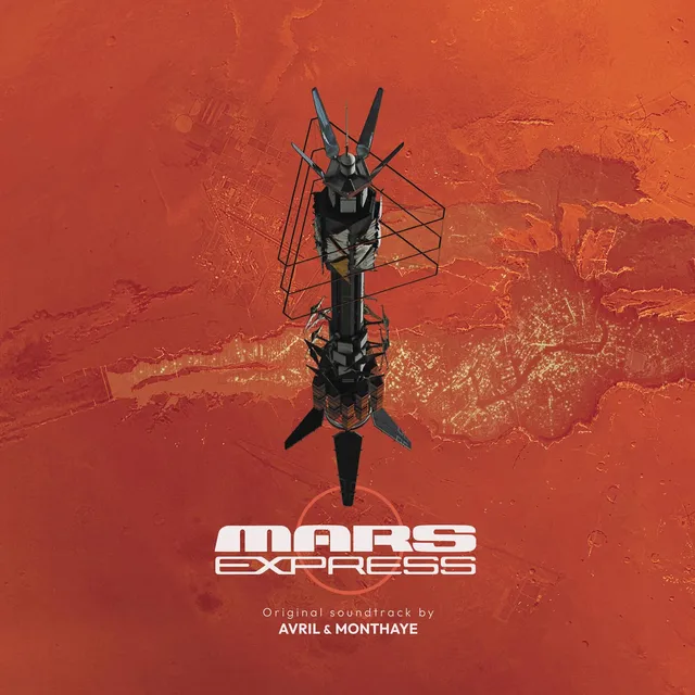 Fred Avril & Philippe Monthaye Mars Express - OST (LP) 