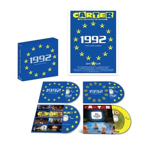 Carter The Unstoppable Sex Machine 1992: The Love Album (3CD+DVD) 