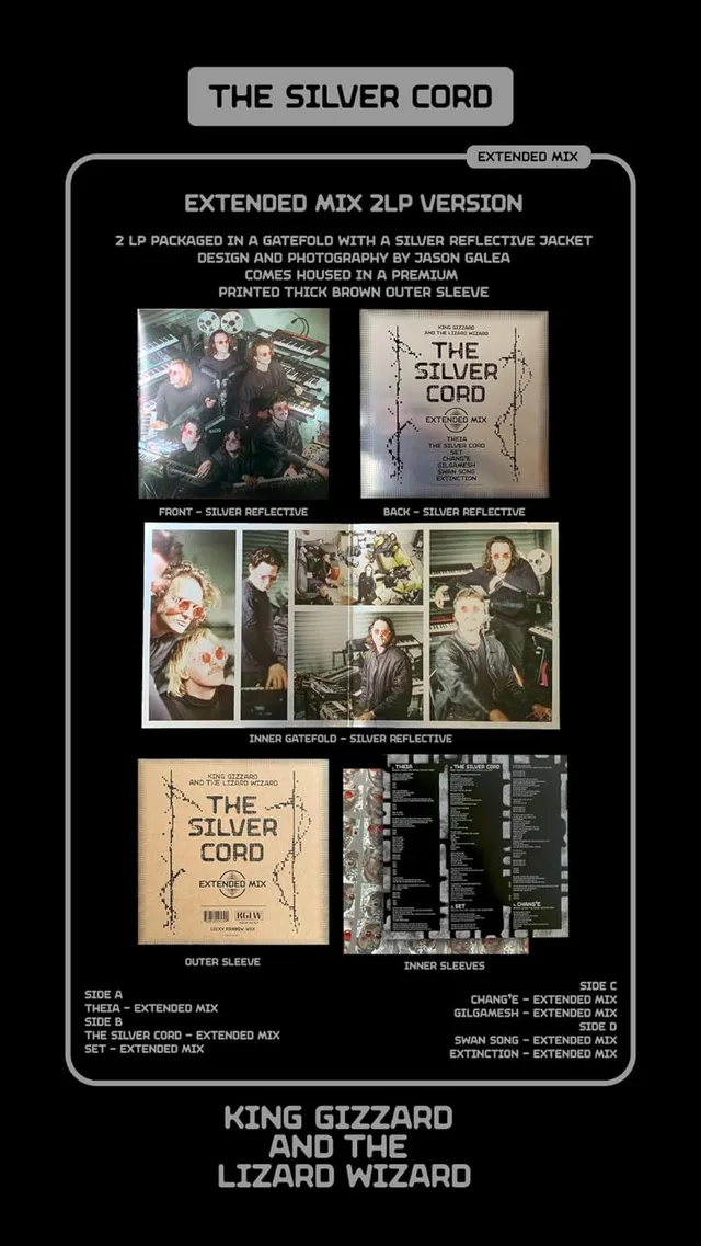 King Gizzard & The Lizard Wizard The Silver Cord - Extended Mix (2LP) 