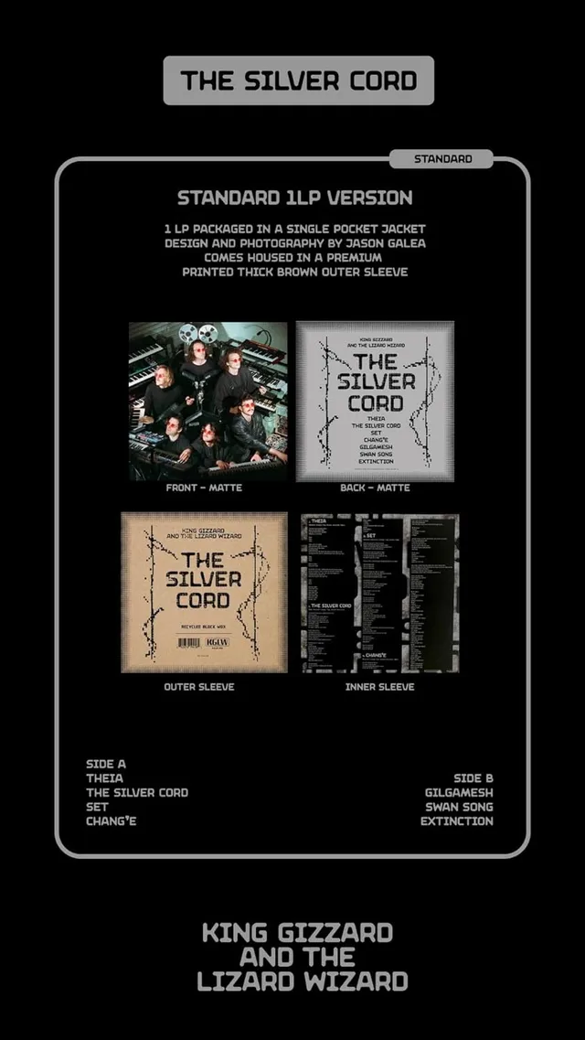King Gizzard & The Lizard Wizard The Silver Cord (LP) 