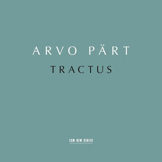 Arvo Pärt Tractus (CD) 