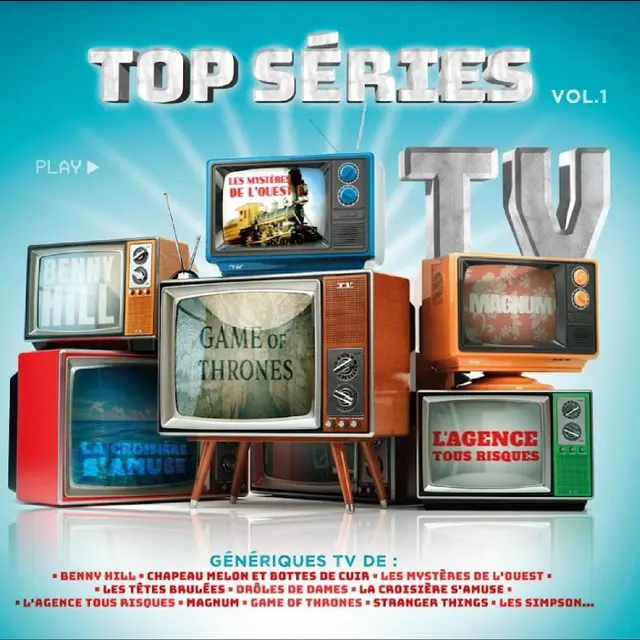 Diverse Artister Top Séries TV, Vol 1 (LP) 