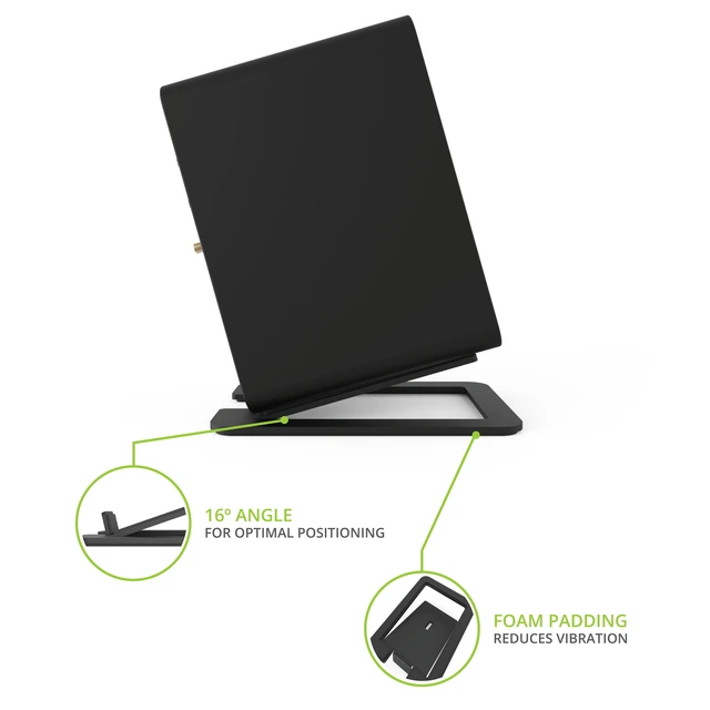 Kanto S6 Desktop Høyttalerstativ Store, svarte 