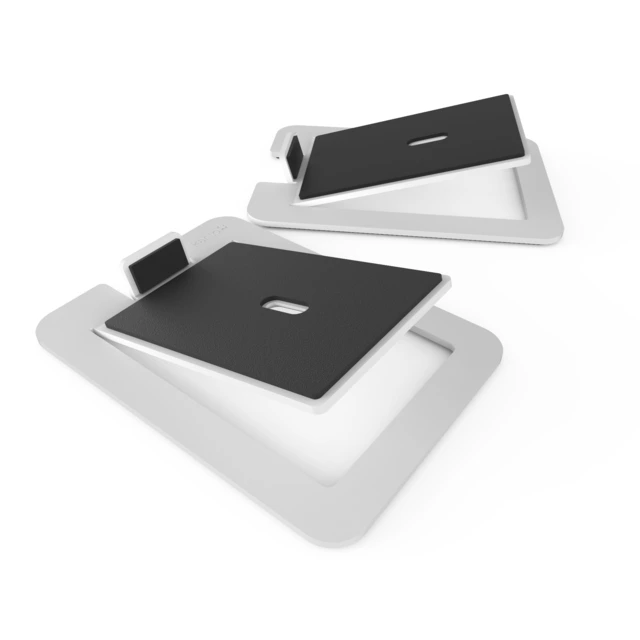 Kanto S6 Desktop Høyttalerstativ Store, hvite 