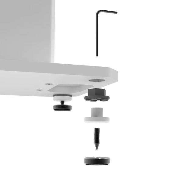 Kanto SX22 High-End høyttalerstativ 56 cm, hvite 