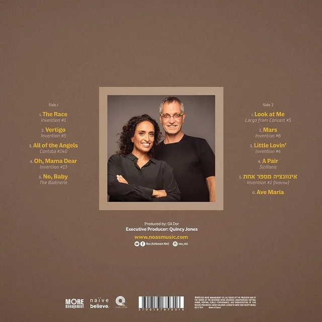 Noa Letters To Bach (LP) 