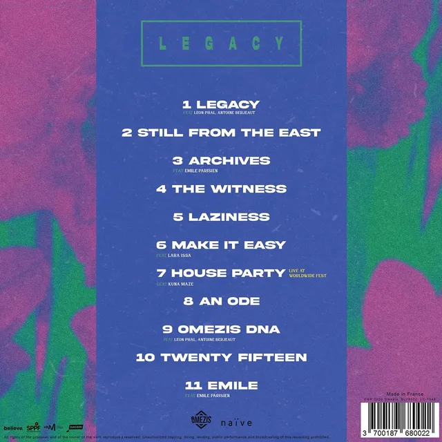 Emile Londonien Legacy (LP) 