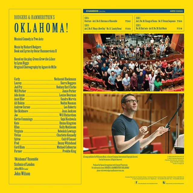 Diverse Artister Rodgers & Hammerstein: Oklahoma (2LP) 