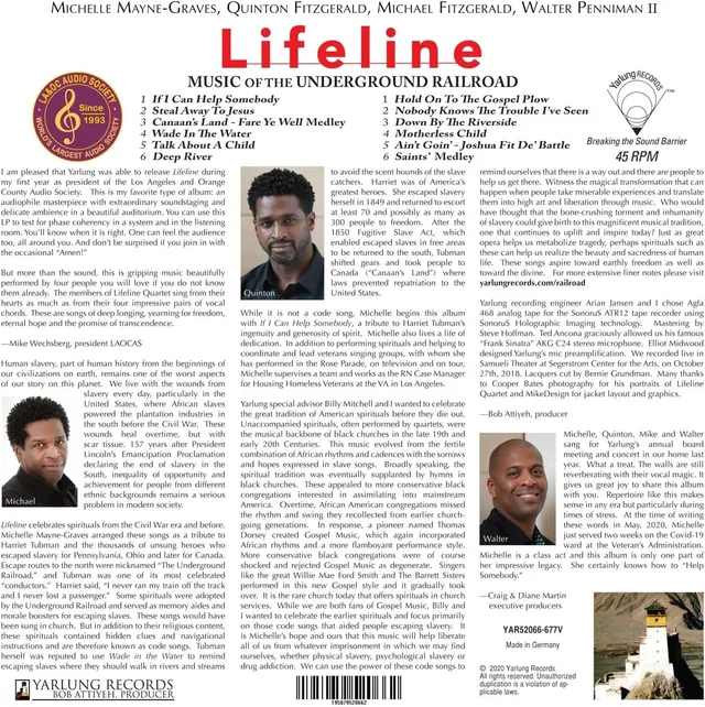 Lifeline Quartet Lifeline: Music Of The Underground… (LP) 