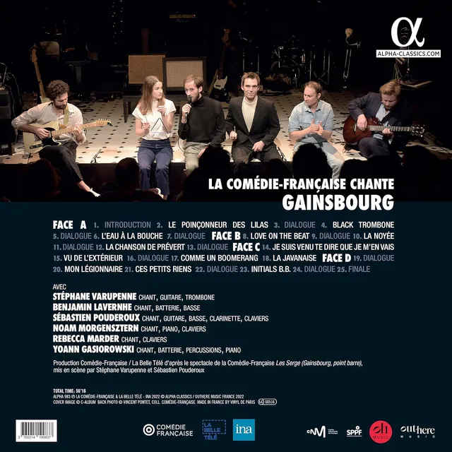 Diverse Artister La Comedie-Francaise Chante… - LTD (2LP) 