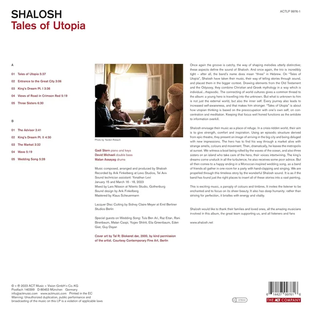 Shalosh Tales Of Utopia (LP) 