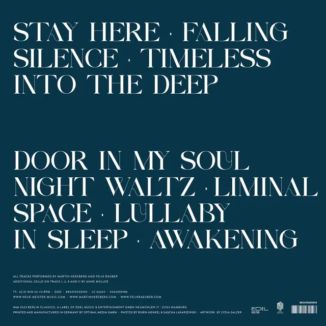Martin Herzberg & Felix Rauber The Art Of Dreaming (LP) 