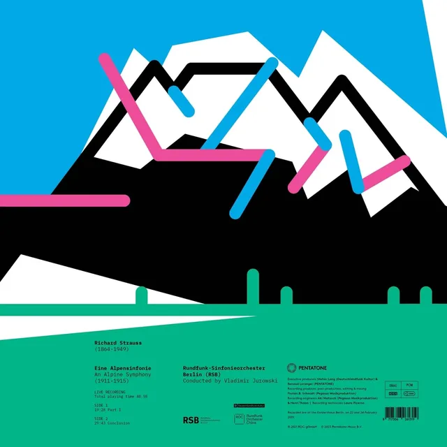 Rundfunk-Sinfonieorchester Berlin R. Strauss: Eine Alpensinfonie (LP) 