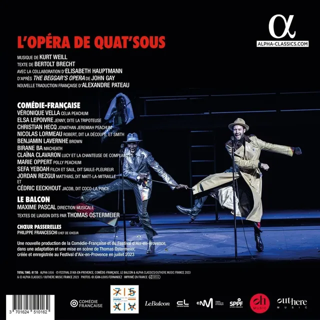 Opera L'Opera De Quat'sous (2LP) 