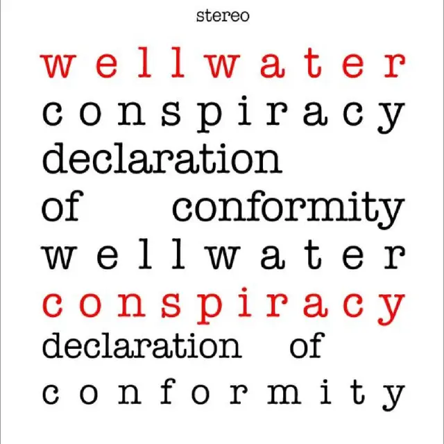 Wellwater Conspiracy Declaration Of Conformity (LP) 