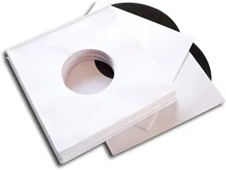 Innercover for single / 7" 100-pack / Ikke foret på innsiden