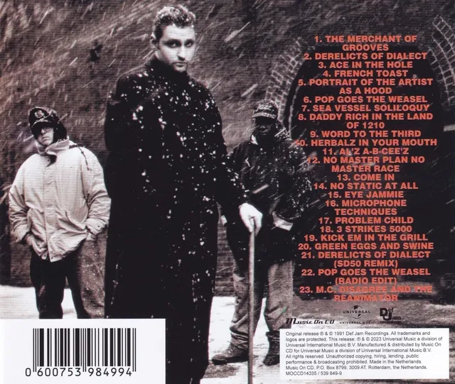 3rd Bass Derelicts Of Dialect (CD) 