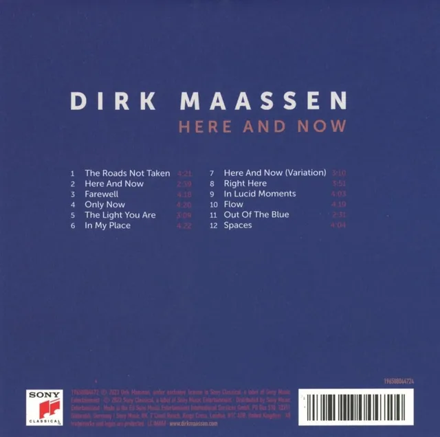Dirk Maasen Here And Now (CD) 