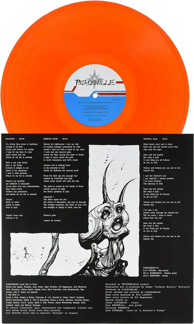 Candlemass Epicus Doomicus Metallicus - LTD (LP) 