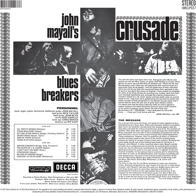 John Mayall Crusade (LP) 