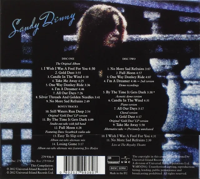 Sandy Denny Rendezvous - Deluxe Edition (2CD) 